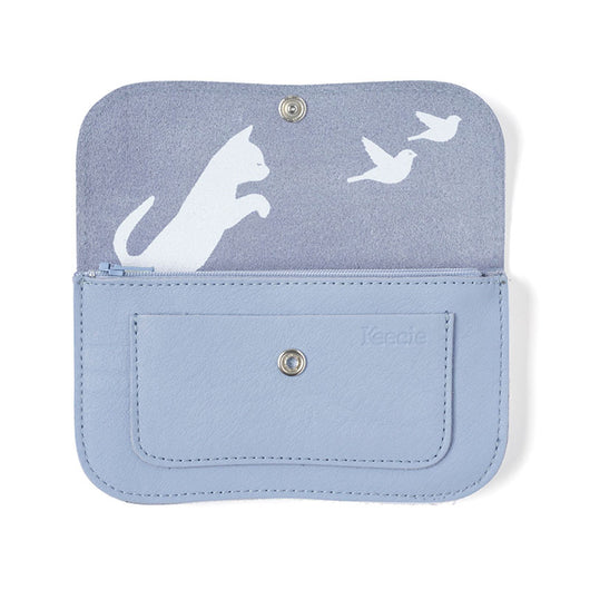 Portemonnaie, Cat Chase Medium, Lavender Blue